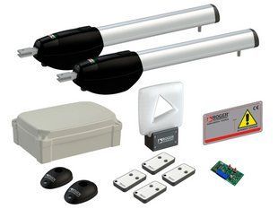 Roger BE20/210 KIT - автоматика для розпашних воріт, стулка до 2,2 м 4 шт. 1205893495 фото