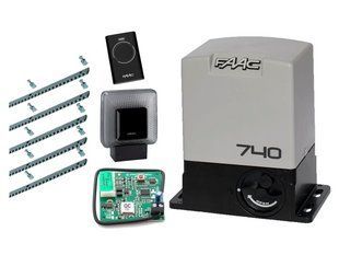FAAC 740 KIT aвтоматика для откатных ворот (створка до 500 кг) Сигнальная лампа, 1 шт., 5 м 1237555118 фото