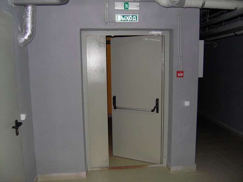 Протипожежні металеві двері Alutech 1087723503 фото