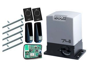 FAAC 741 KIT автоматика для откатных ворот (створка до 900 кг) Фотоэлементы, 2 шт., 5 м 1237591153 фото