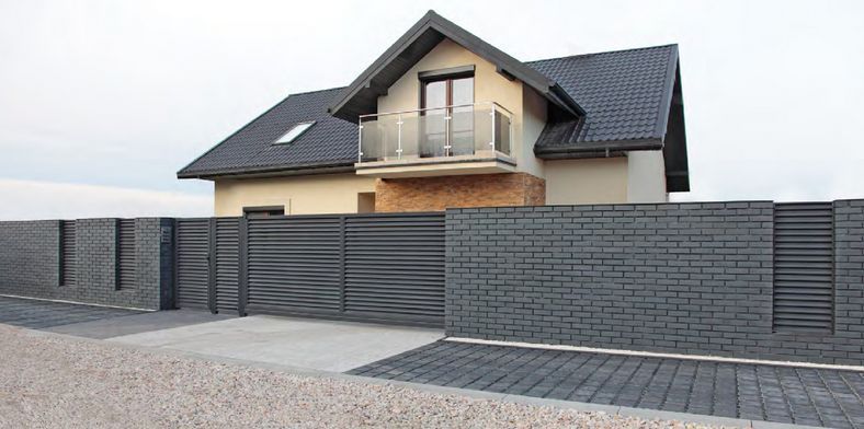 Відкотні ворота жалюзі з ламелей 5000х2500 720304337 фото