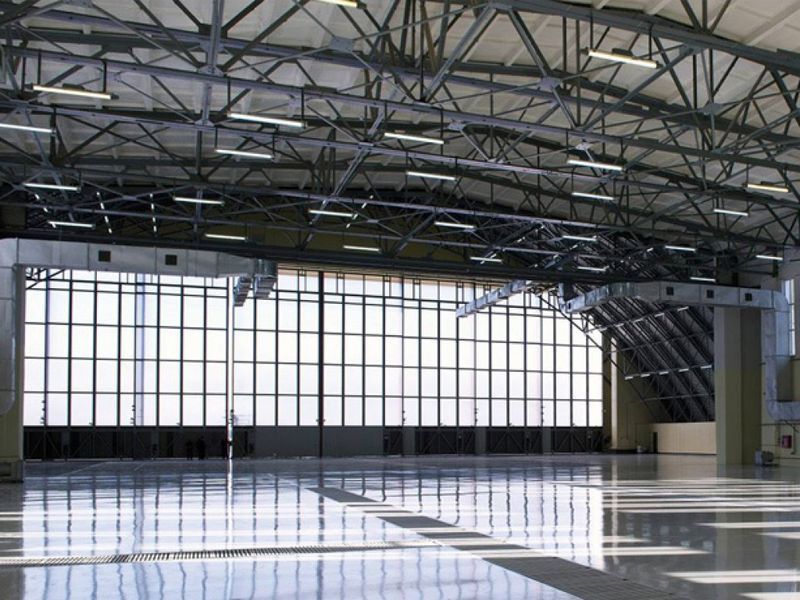 Ворота і нестандартні ангарні конструкції DoorHan за індивідуальними проектами 1101978026 фото