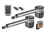 Alutech SC-3000SL &mdash; левосторонний телескопический электропривод для распашных ворот Левый + правый, Блок + Лампа, 2 шт. 1495228420 фото