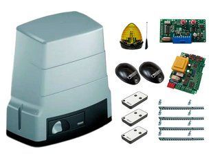 Roger H30/640 KIT - автоматика для откатных ворот весом до 600 кг Фотоэлементы + лампа с антенной, 3 шт., 4 м 1270254788 фото
