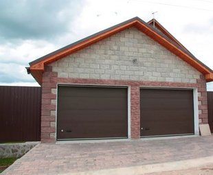 Гаражные ворота секционные размеры цена alutech trend 5750 ш 2125 в 124281249 фото