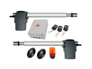 Gant GSW-3000 KIT - лінійна автоматика для розпашних воріт, стулка до 3 м Фотоелементи + лампа, 3 шт. 1206429512 фото