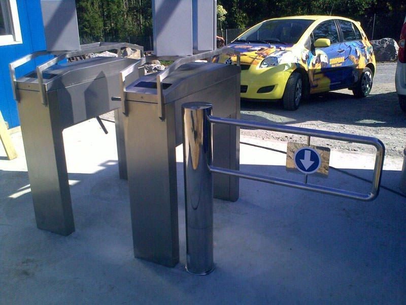 Турникет-калитка Gate-SPR, полированная нержавеющая сталь 852257114 фото