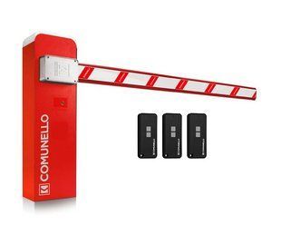 Автоматичний шлагбаум Comunello LT500 KIT стріла прямокутна 4м Без модуля, Без аксесуарів, 3 шт. 1320692436 фото
