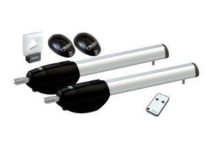 Електропривод для роспашних воріт Roger BE20/212/HS KIT - стулка до 2,5 м Фотоелементи + лампа, 2 шт., 1 шт. 1205989501 фото