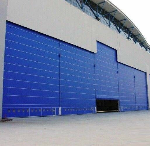 Ангарні мультисекційні ворота DoorHan шторного типу 1101997615 фото