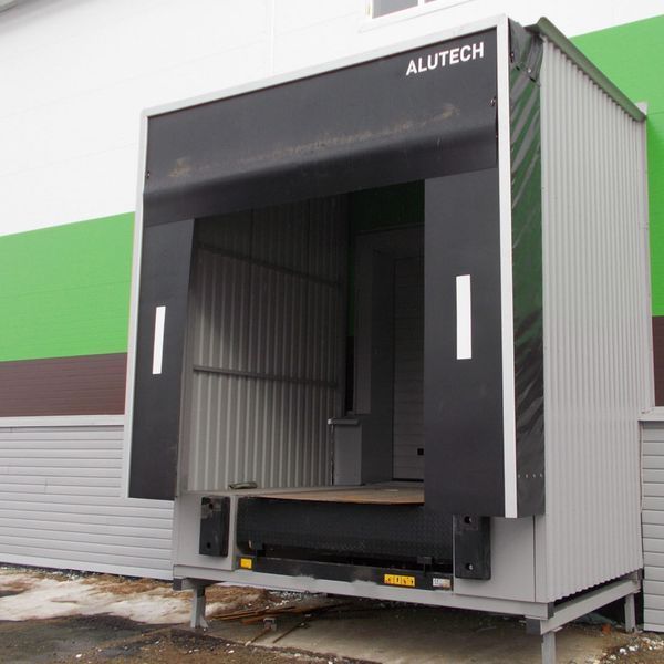 Докшелтери Alutech DSF (Верхній передній тент &mdash; 1000 мм, бічні передні тенти &mdash; 600 мм) 1030310075 фото