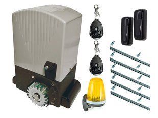 AN-Motors ASL2000KIT &mdash; автоматика для откатных ворот AN Motors ASL (створка до 2000кг) Фотоэлементы + лампа, 5 м, 2 шт. 1246436291 фото