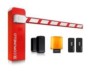 Автоматический шлагбаум Comunello LT600 KIT стрела прямоугольная 6м Без модуля, Фотоэлементы + лампа, 2 шт. 1320846463 фото