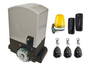 AN-Motors ASL2000KIT &mdash; автоматика для откатных ворот AN Motors ASL (створка до 2000кг) Фотоэлементы + лампа, Без зубчатой рейки, 3 шт. 1246436293 фото