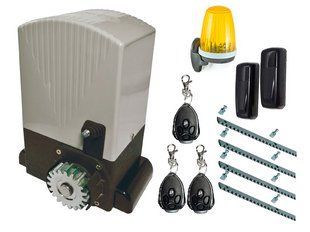 AN-Motors ASL2000KIT &mdash; автоматика для откатных ворот AN Motors ASL (створка до 2000кг) Фотоэлементы + лампа, 4 м, 3 шт. 1246436294 фото
