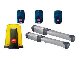 BFT KUSTOS BT A25 KIT &mdash; автоматика для распашных ворот створка до 2,5м Сигнальная лампа, Без кронштейнов, 3 шт. 1201131069 фото